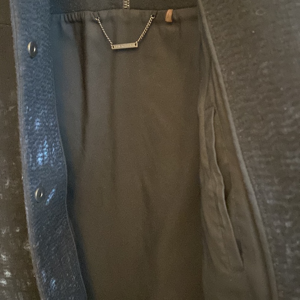 ELIE TAHARI| Minimalist Cocoon Coat - sz M - Picture 13 of 14